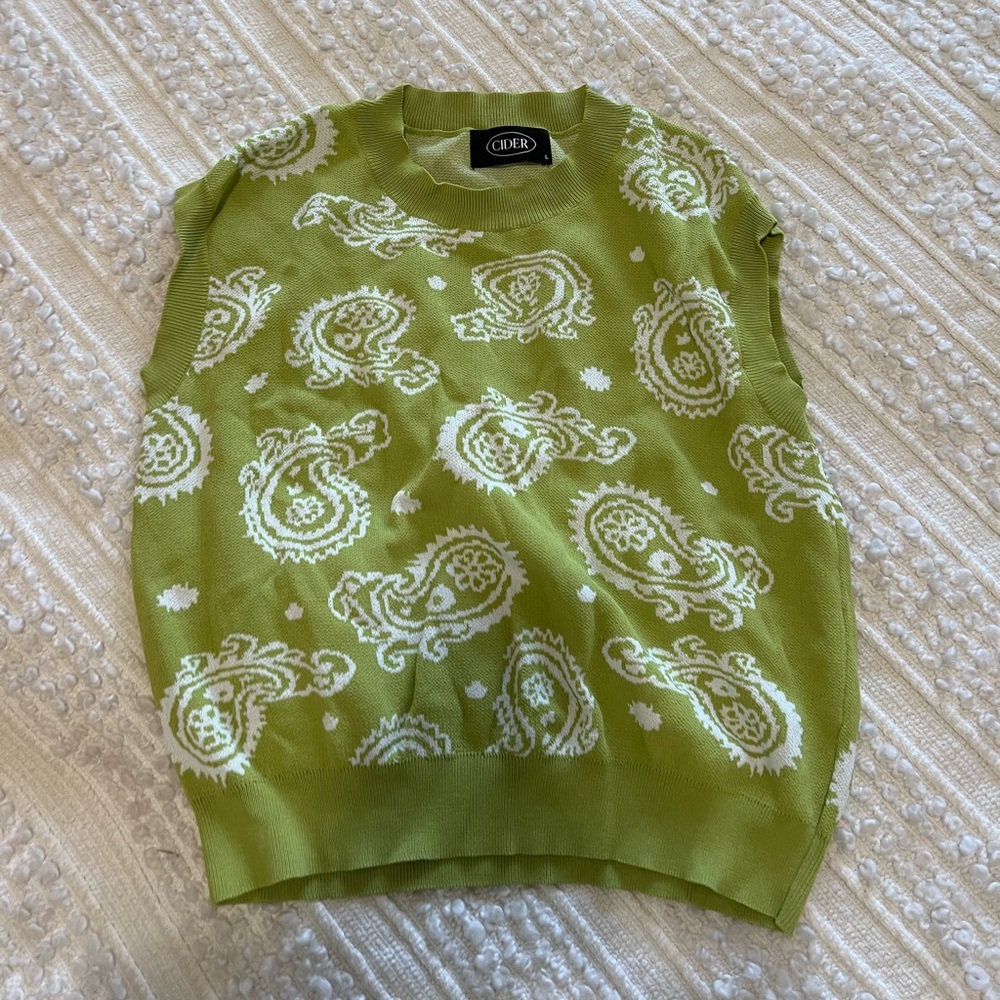 Cider sweater vest